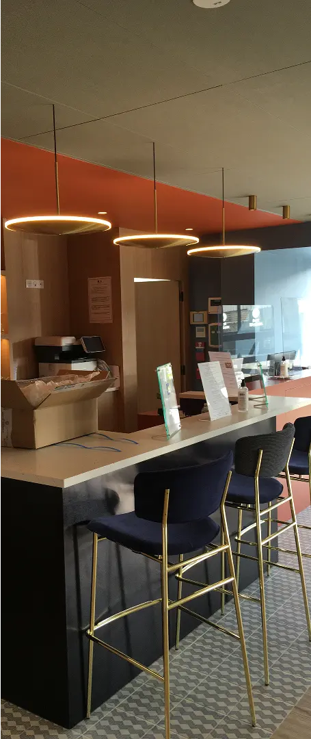 amenagement-restaurant agencement d'un bar pour un hotel
